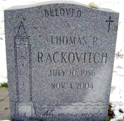 our friend Tommy Rackovitch